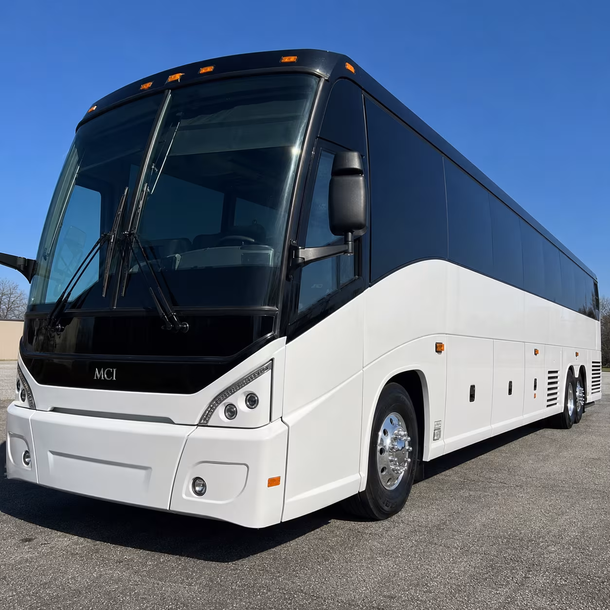 springfield charter bus services exterior